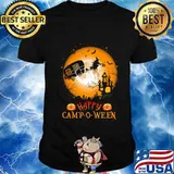 Happy camp-o-ween Halloween Camping Witch shirt
