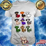 Happy halloween dachshund dog shirt
