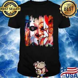 Happy halloween horror characters shirt
