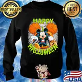 Happy halloween mickey mouse witch pumpkin s Sweater