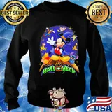 Happy halloween mickey mouse witch s Sweater