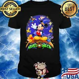 Happy halloween mickey mouse witch shirt
