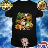 Happy halloween yorkie witch trick or treat shirt