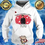 Happy valentine's day heart s Hoodie