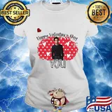 Happy valentine's day heart s Ladies tee