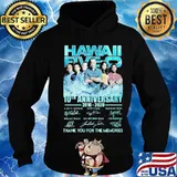 Hawaii five-o 10th anniversary 2010 2020 thank you for the memories signatures s Hoodie