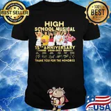 High school musical 15th anniversary 2006 2021 thank you for the memories signatures shirt