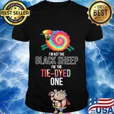 Hippie i'm not the black sheep i'm the tie-dyed one shirt