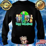 Horror characters rick and morty happy halloween s Sweater