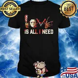Horror Love is all I need shirt