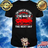Hot rod the front of his face exploded out the back of his skull he died instantly the next day shirt