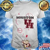 Houston cougars basketball logo shirt
