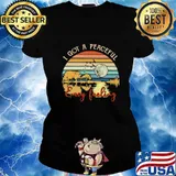 I got a peaceful easy feeling vintage retro s Ladies tee