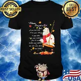 I know i'm just just a cat but if you feel sad i'll be your smile if you cry i'll be your comfort and if someone breaks your heart we can use mine to live shirt