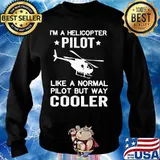 I'm a helicopter pilot like a normal pilot but way cooler s Sweater