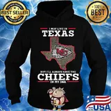 I may live in texas but i'll always have the kansas city chiefs in my dna s Hoodie