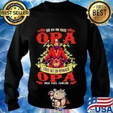 Ich bin ein biker opa genau wie ein normaler opa nur viel cooler s Sweater