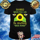In A World Where You Can Be Anything Bee Kind T-Shirt