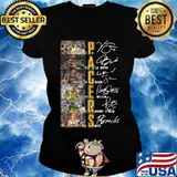 Indiana pacers basketball players signatures s Ladies tee