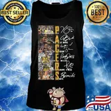 Indiana pacers basketball players signatures s Tank top