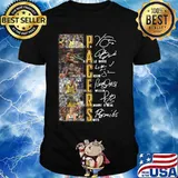 Indiana pacers basketball players signatures shirt