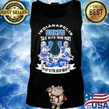 Indianapolis colts talk with your pads play with your heart s Tank top