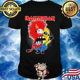 Iron maiden band satan minion shirt