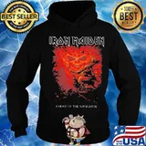Iron maiden band skeleton ghost of the navigator s Hoodie