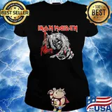 Iron maiden band skeleton killers s Ladies tee