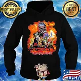 Iron maiden band skeleton member british flag s Hoodie