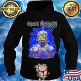 Iron maiden band skeleton powersgave lightning s Hoodie