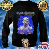Iron maiden band skeleton powersgave lightning s Sweater