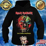 Iron maiden band skeleton the final frontier s Hoodie