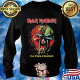 Iron maiden band skeleton the final frontier s Sweater