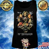 Iron maiden band up the irons signatures s Tank top