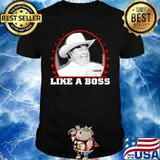 J.d.hogg like a boss stars shirt