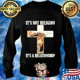 Jesus it's not religion it's a relationship god s Sweater