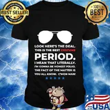 Joe Biden 2020 Costume Halloween Political Aviator Glasses T-Shirt