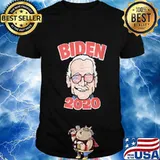 Joe biden 2020 glasses american flag independence day shirt