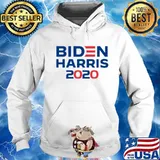 Joe biden harris 2020 white s Hoodie