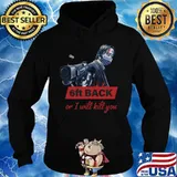 John Wick face mask 6ft back or I will kill you s Hoodie