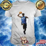 Jonathan isaac magic transparent playing basketball shirt