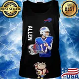 Josh allen 17 buffalo bills football team s Tank top