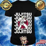 Jujitsu Japan Martial Arts Lover Graphic Gift T-Shirt