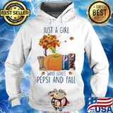 Just a girl who love pepsi and fall s Hoodie