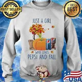 Just a girl who love pepsi and fall s Sweater