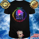 Just an independent woman taco bell who loves her job shirt
