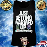 Just getting warmed up spring training cactus chicago cubs s Tank top