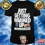 Just getting warmed up spring training cactus new york yankees shirt