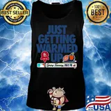 Just getting warmed up spring training minnesota twins orange s Tank top